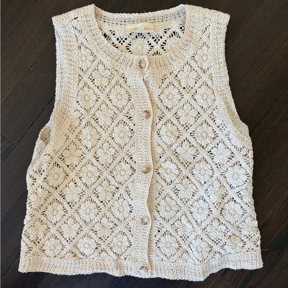 Sézane Ron Top in Ecru Small